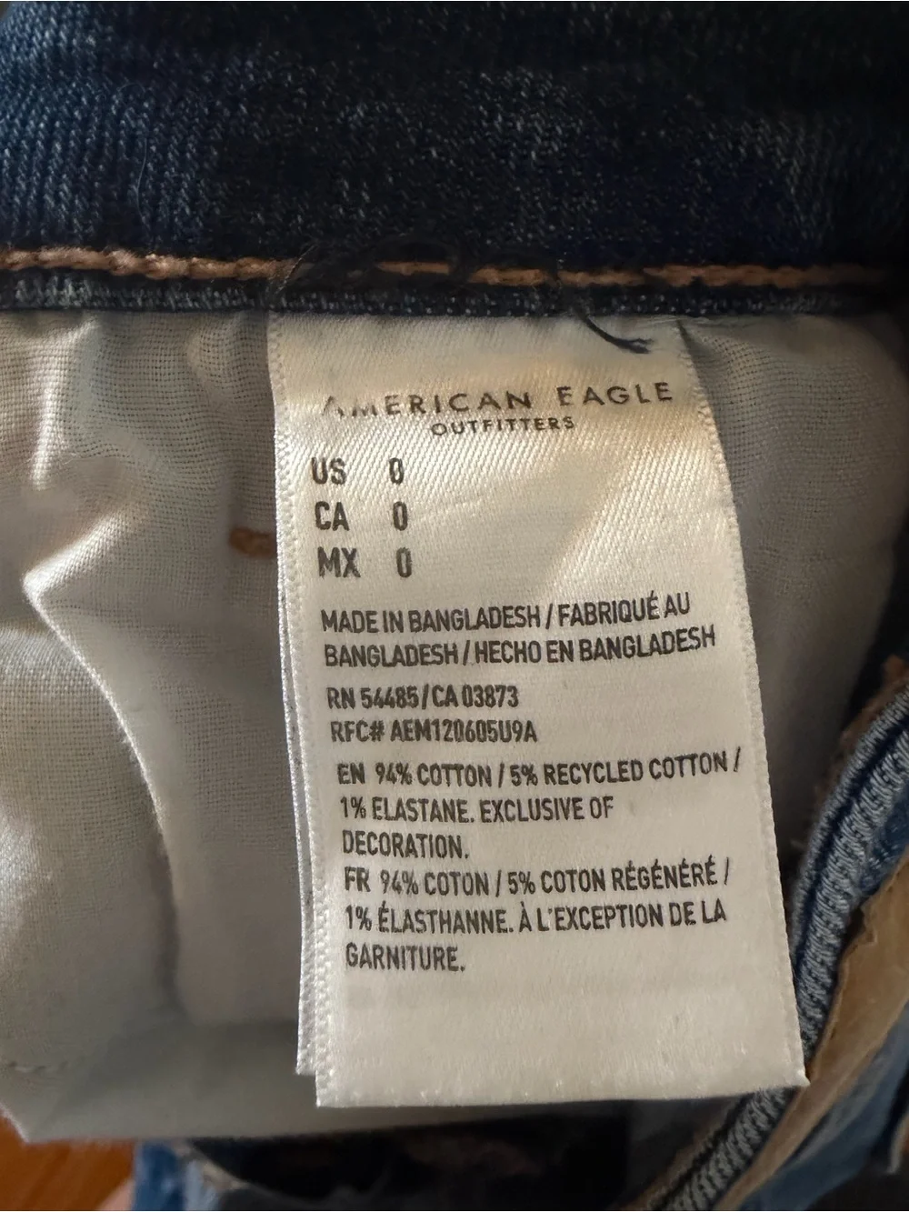 American Eagle Outfitters high rise